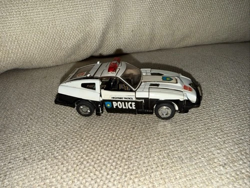 Hasbro Transformers G1 Generation 1 PROWL Police Car Vehicle - Intact Windshield