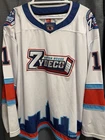 FPHL Baton Rouge Zydeco Game Worn Used Hockey Jersey NHL AHL ECHL UHL IHL FHL