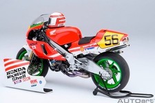 Autoart 12566 1/12 Honda NSR500 WGP500 Motorcycle #56 Red and White New Japan