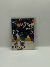 Joe Sacco - 1994-95 Topps Stadium Club #161 - Anaheim Ducks Hockey Card