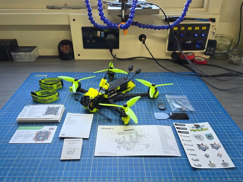 FlyFishRC Volador II VD5 FPV Drone with DJI 04 Pro New Custom Build