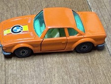 Matchbox Superfast #45 BMW Orange 1976 Lesney Vintage Diecast Car England Doors