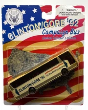 Wow Toyz Clinton/Gore '92 Campaign Bus No. WT-CPC