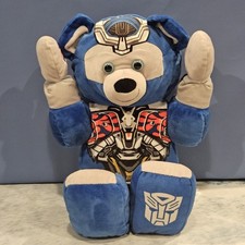 Build A Bear Transformers Optimus Prime Reversible Plush 16  BAB Bear