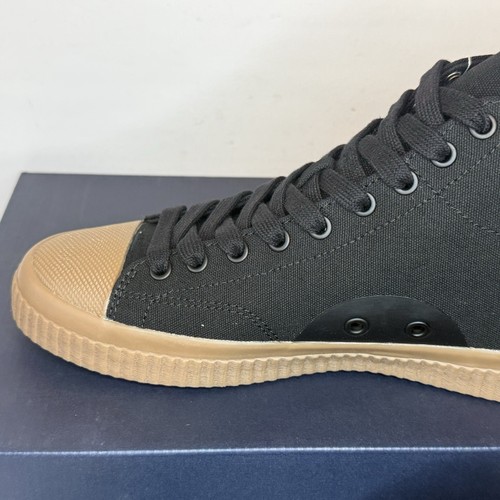 Fred Perry X Margaret Howell Hughes Mid Canvas Schuhe UK 7 Euro 41 Neu Originalverpackt - Bild 8 von 22