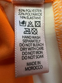 Agent Provocateur Mazzy Orange, Pink , Swimsuit Size 2