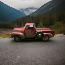 Maisto Old Friends Chevrolet 3100 Pick up, Maßstab 1:43