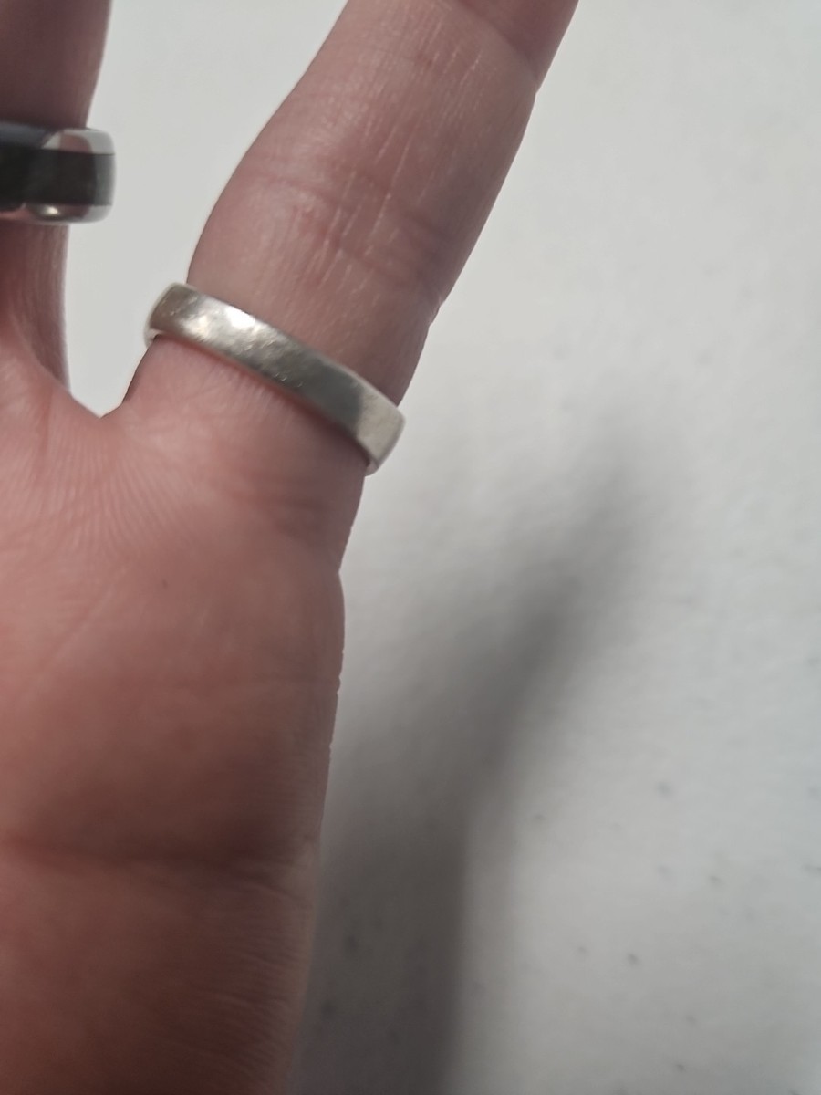 Sterling Silver Leaf Black Hills Ring Sz 7.5 Sterling Silver Antique Leaf Signet View 6