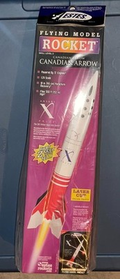 Estes Canadian Arrow Engines, Flying Model Rocket #2188 - NEW - Sealed