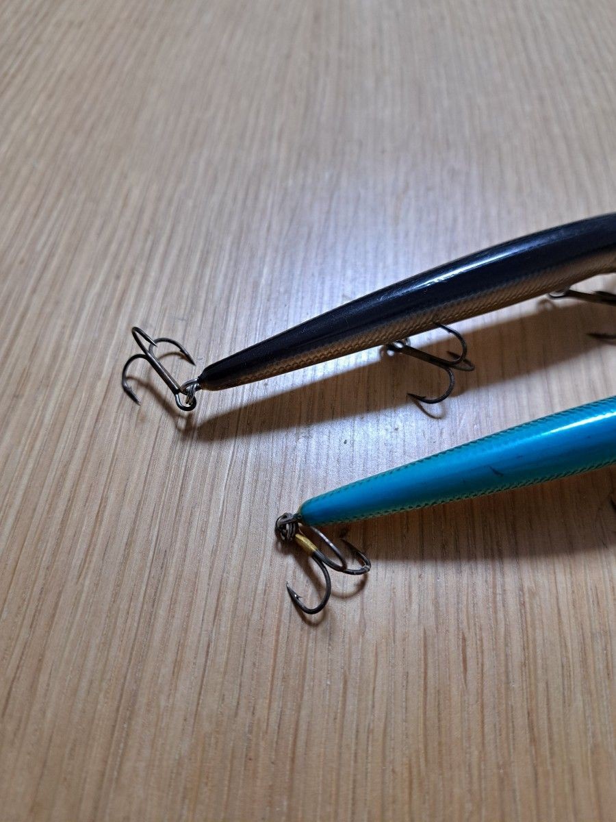 Rapala Husky Jerk Set Old Bass Fishing Seabass Black Bass Minnow Jerkbait - Image 7