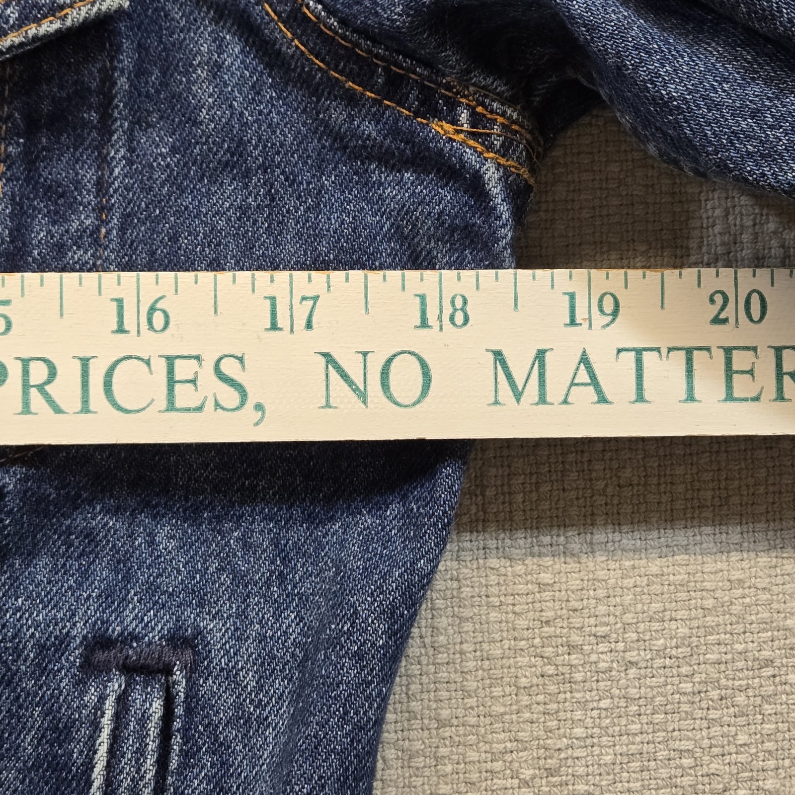 Vintage Levi's 70506-0216 Trucker Jacket Mens 36 Blue Jean Denim Made in USA 90s thumbnail 13