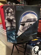 HASBRO STAR WARS THE BLACK SERIES CLONE TROOPER  501ST LEGION  ELECTRONIC HELMET