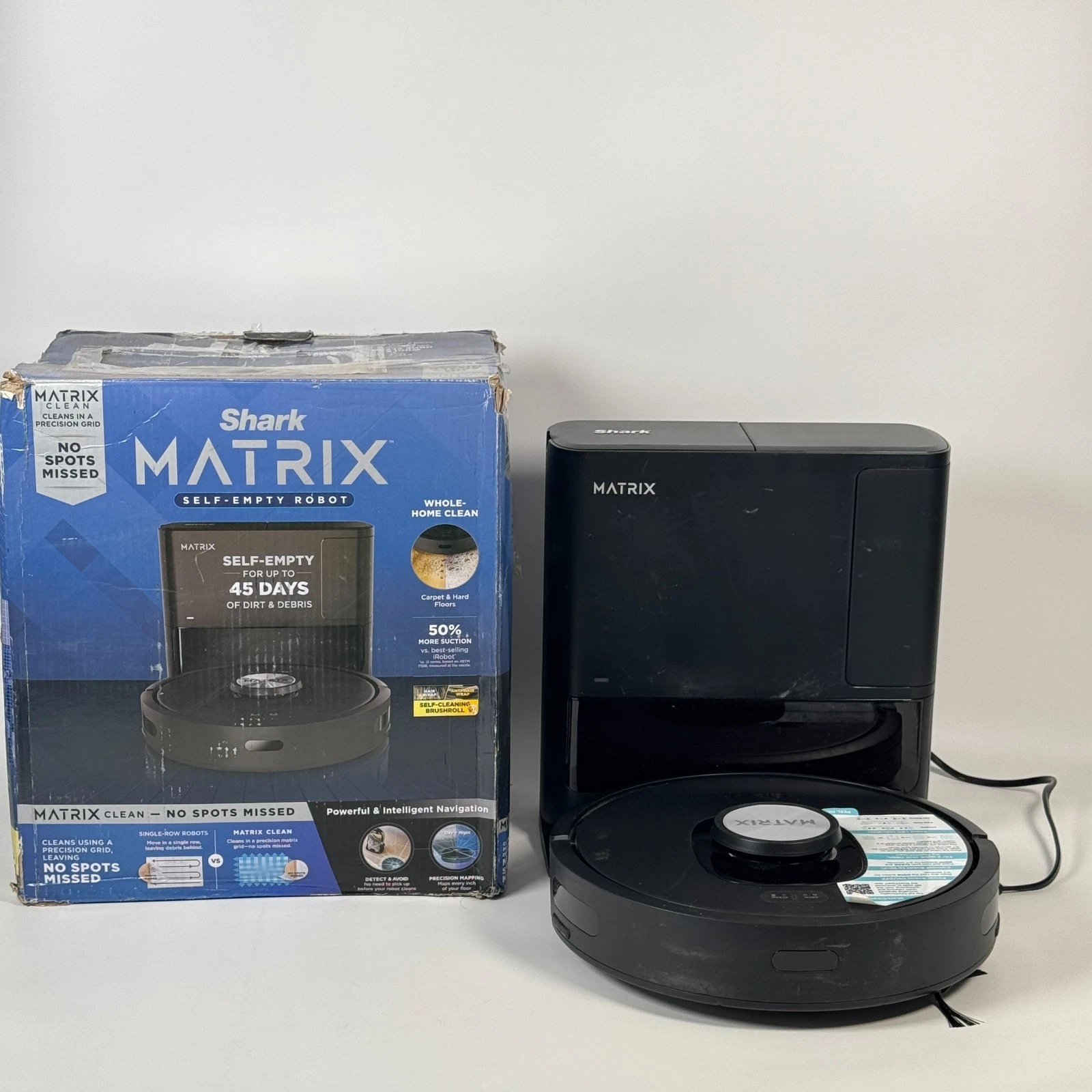 Shark Matrix Robot Vacuum RV2310AE - Carpet and Hard Floors