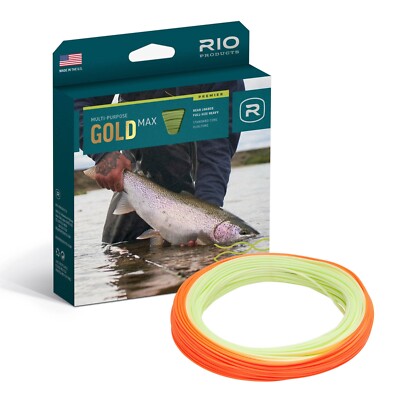 Rio  PREMIER Gold MAX Floating Fliegenschnur * New 2026 Stock * RIO GOLD PREMIER MAX
