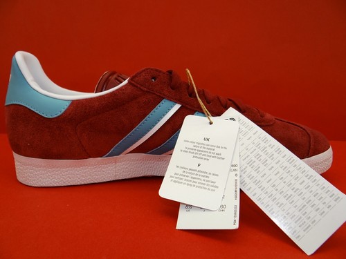 Zapatillas deportivas Adidas Originals Gazelle T.42 rojo - Imagen 7 de 9