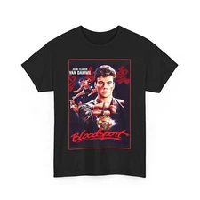 Bloodsport Jean Claude Van Damme Movie Unisex Heavy Cotton Tee