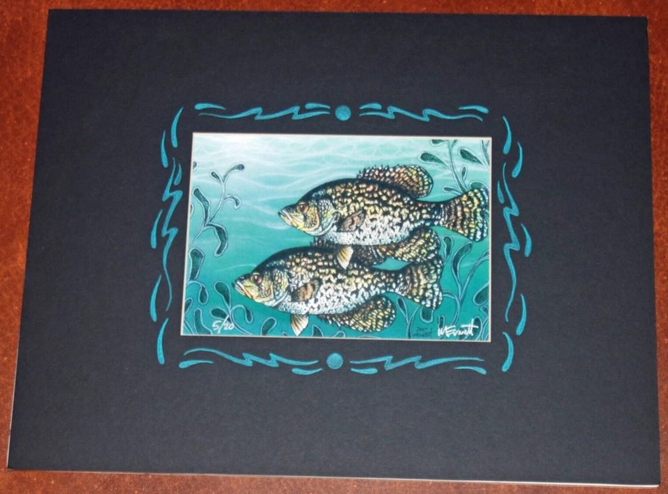 Póster mate arte pez mierda negro estampado Michael Everett S/# 20 Grateful Dead Foto 3 de 4