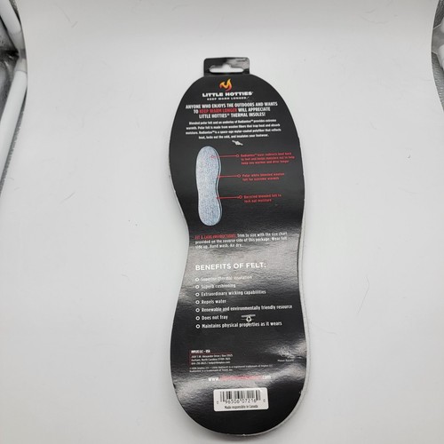 New Little Hotties Thermal Insole for Boots One Size Fits Most Rated to -13° - Picture 3 of 4