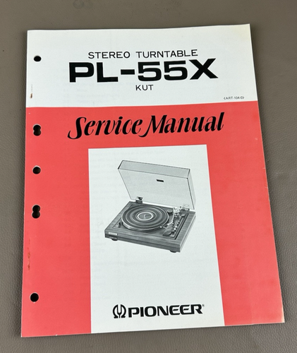 Pioneer PL-55X Service Manual D-237 - 第 1/3 張圖片