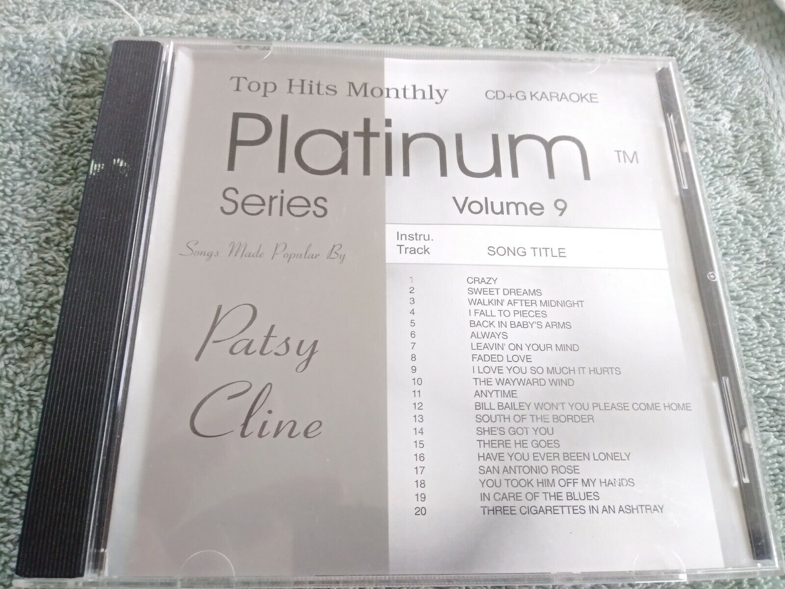 Top Hits Monthly Karaoke Platinum Series CDG Vol. 9