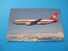 Air Canada Boeing 767 Airplane Postcard