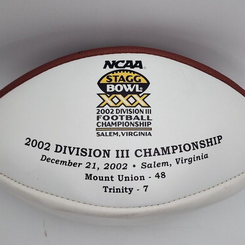 WILSON NCAA 2002 DIVISION III FOOTBALL Championship VIRGINIA SEE PHOTOS - Picture 4 of 8