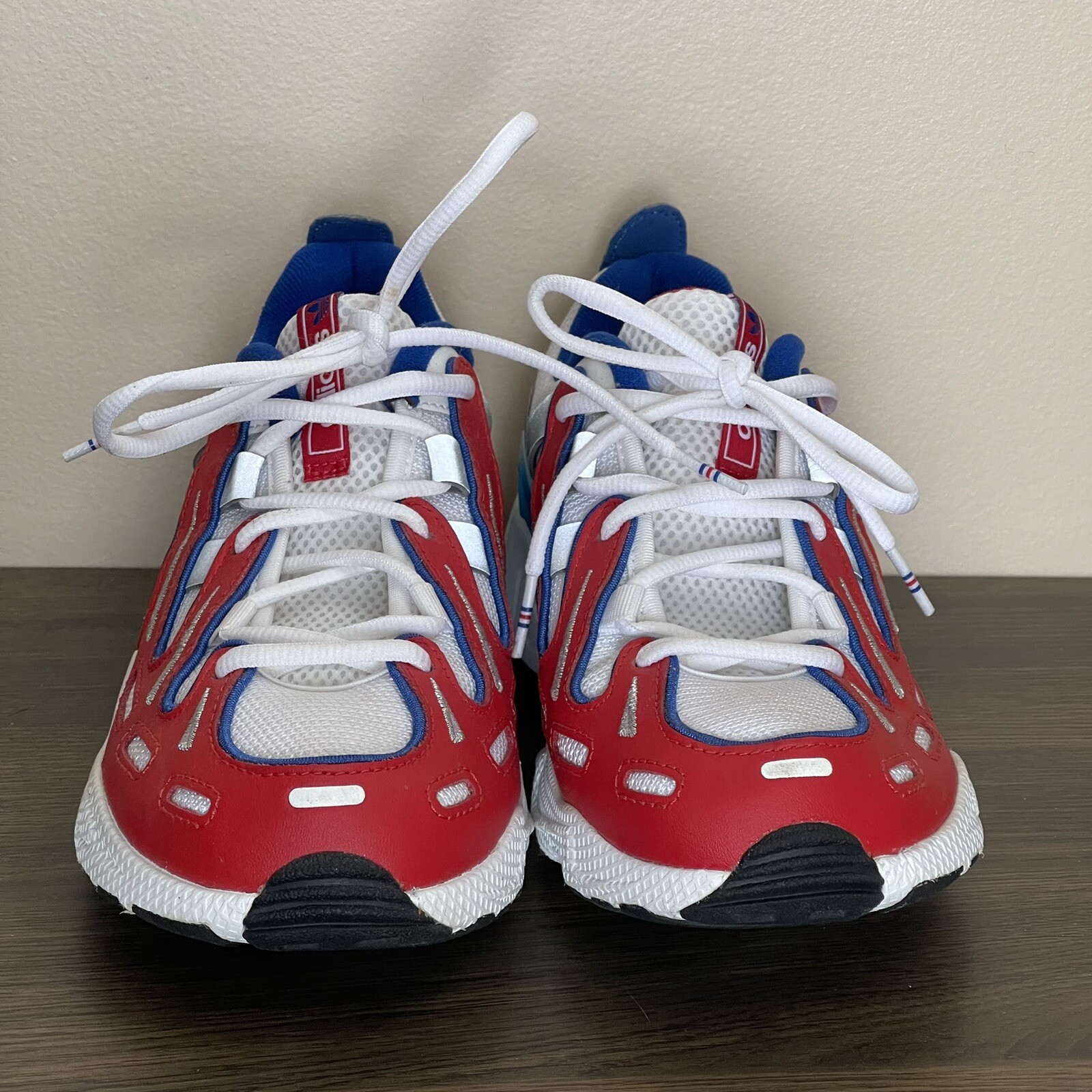 Mens Size 5 Adidas EQT Gazelle Low Sneaker Red Wh… - image 1