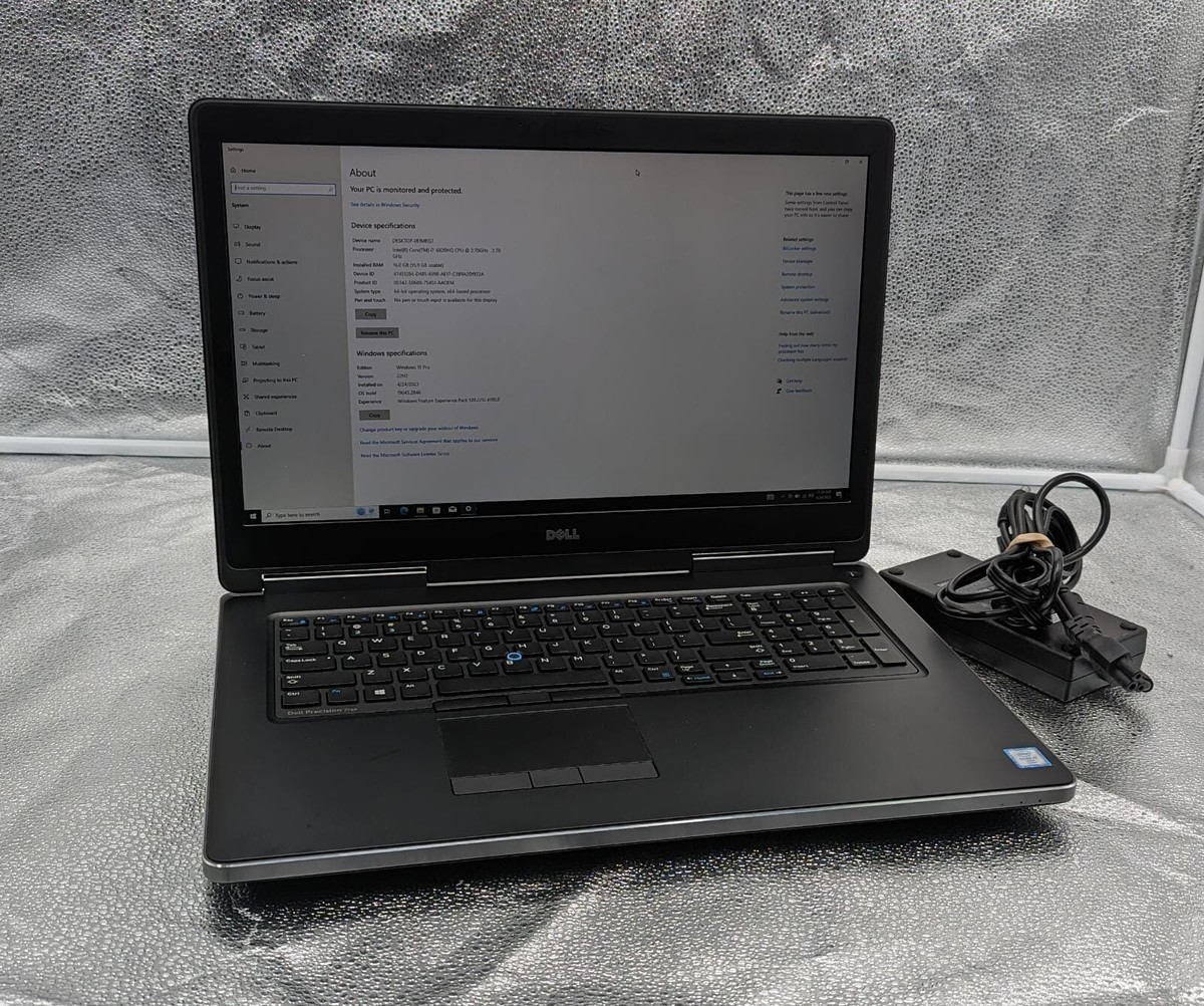 Dell Precision 7710 Intel Core i7-6820HQ 16GB 512GB W10 | eBay
