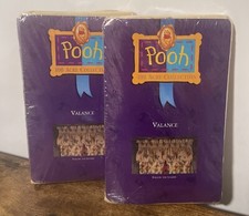 Pooh 100 Acre Collection Valance X2 Both New In Original Packaging