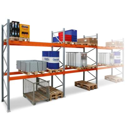 ARTUS-Palettenregal - SET 1 - 2000-2 HxBxT 3500 x 5655 x 1100 mm