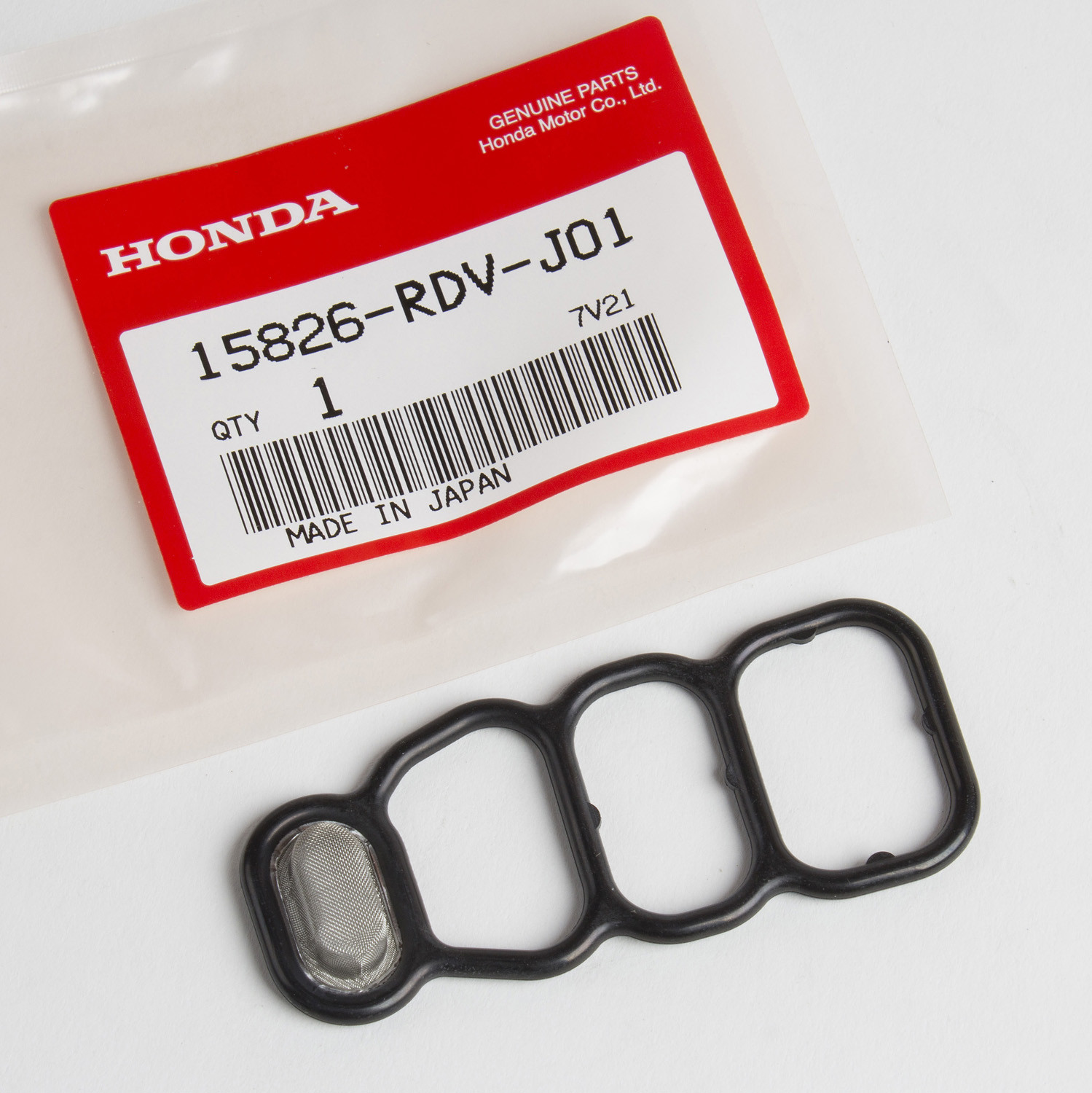 genuine-oem-honda-vtec-solenoid-gasket-spool-valve-filter-15826-rdv-j01