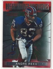 2000 Bowman Football Breakthrough Discoveries #BD7 Andre Reed Buffalo Bills HOF