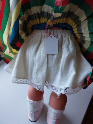Ancienne Poupée Gégé Rhodoid 1950 43 Cm