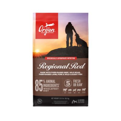 ORIJEN REGIONAL RED Dry Dog Food 23.5 lb Grain Free High Protein All Life Stages