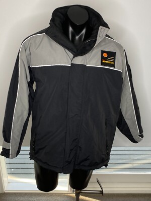 90 s Vintage Shell Rimula Oil Jacket Retro Australia RARE Reversible Jacket M-L