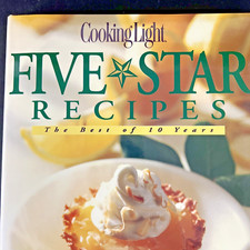 Cooking Light Five Star Recipes by Leisure Arts Staff (1996, Hardcover Cookbook)