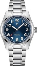 PAGANI DESIGN PD-1717 Blue Dial Japan NH35A Men's 38mm Automatic Mechanical 200m