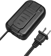 DEWENWILS Foot Slide Plug-In Dimmer Switch Dimmable LED Bulb Compatible, 6.6 ft