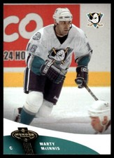 2000-01 Upper Deck Heroes #2 Marty McInnis Anaheim Mighty Ducks Hockey Card