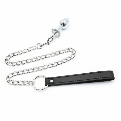 Cute Cat Ears Headband Fox Kitten Tail Metal Plug Insert Stopper BDSM Cosplay - Picture 30 of 32