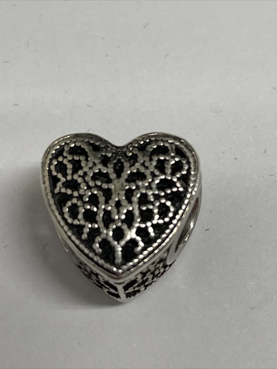 Filigree Heart Charm