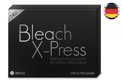 Whitestrips weisse Zähne Zahnweiß Zahnaufhellung Streifen Bleaching Set.