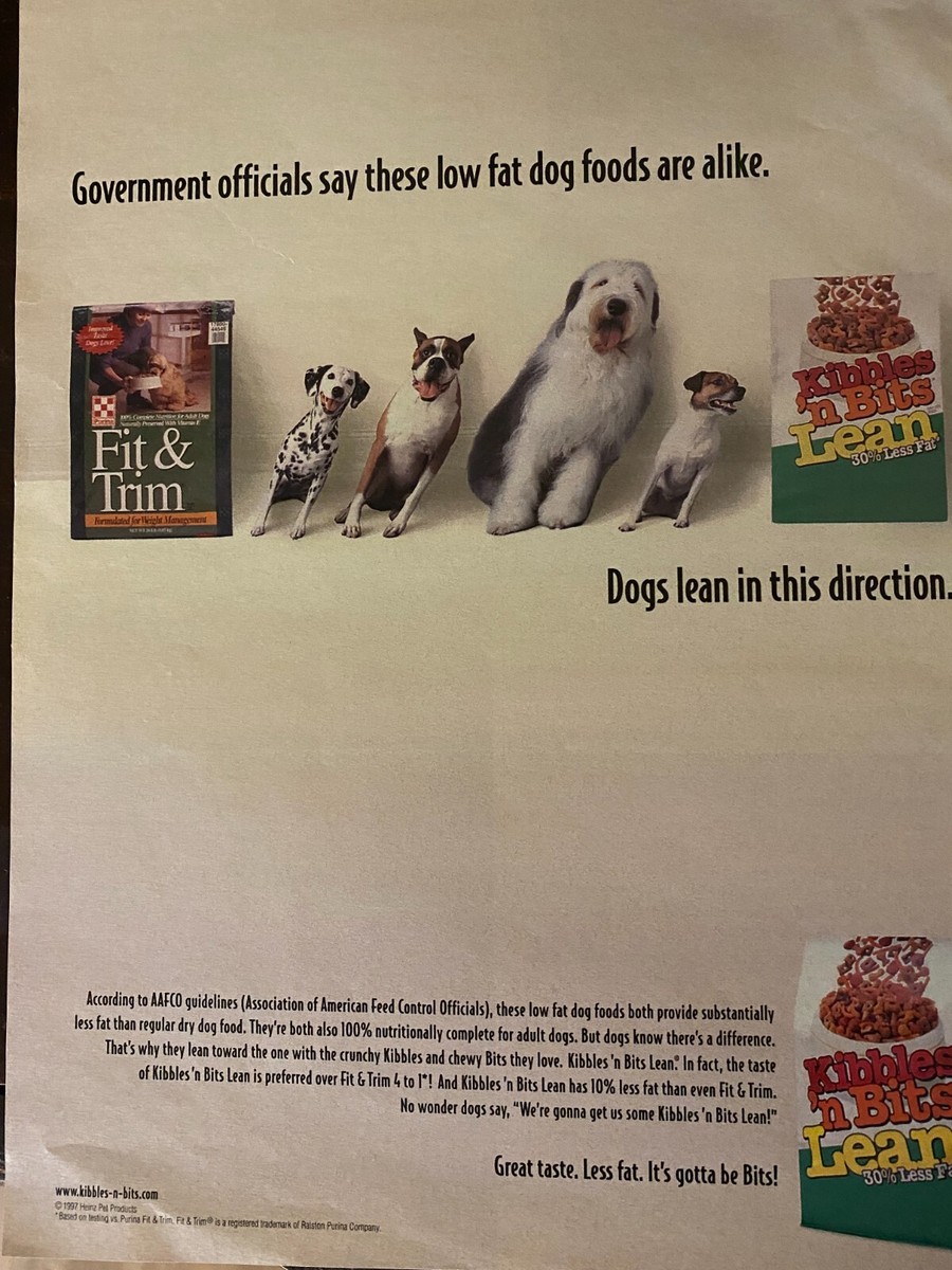 Kibbles 'N Bits, Dog Food, Full Page Vintage Print Ad | eBay kibbles-n-bits-dog-food-full-page-vintage-print-ad-ebay