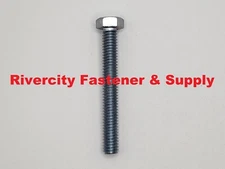 5/16-18x2-1/2 Tap Bolts Hex Head Screws 5/16x18 x 2.5 Full Thread 5/16x18x 2-1/2