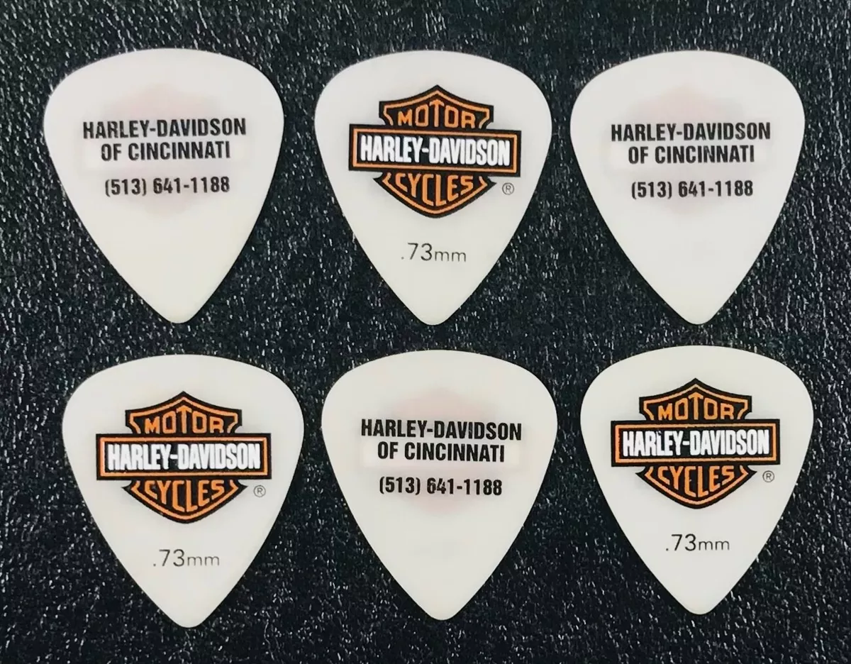 Harley Davidson Guitar Picks Set of 6 Harley Davidson of