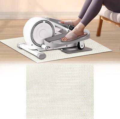Under Desk Elliptical Exerciser Non-Slip Mat Only - Compact Leg Workout Mac