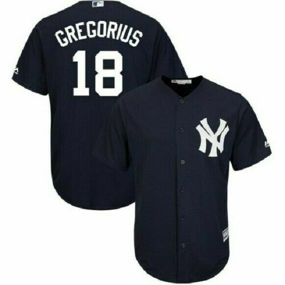 MAJESTIC NEW YORK YANKEES YOUTH MEDIUM DIDI GREGORIUS #18