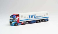 Herpa 311540 H0 Volvo Fh Gl. Xl KüHlkoffer-Sattelzug „Ifl KöLn / Volvo Schweiz ~