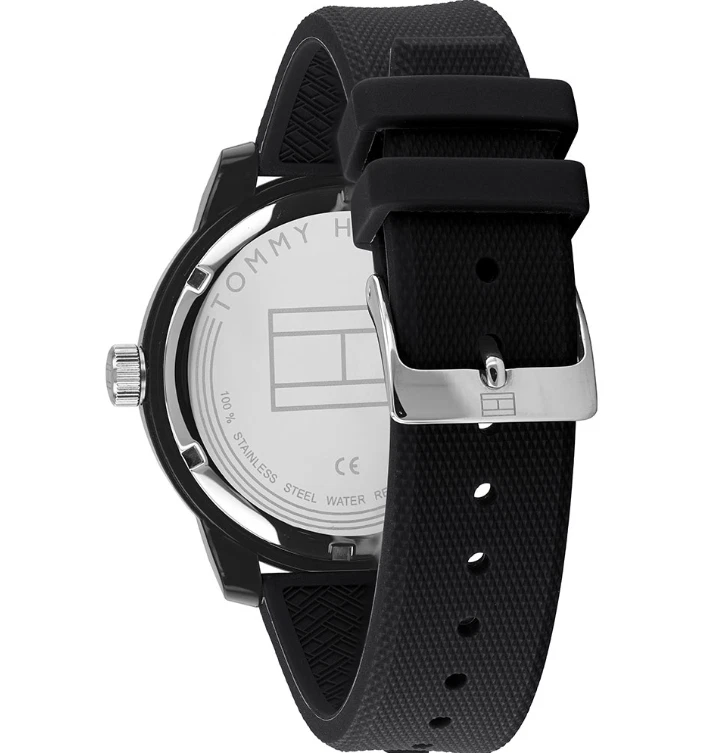Tommy hilfiger top denim black watch