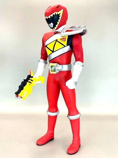 Bandai Japan Power Ranger Kyoryuger Red & Gaburevolver DX Big Soft Vinyl Figure - Image 3 of 4